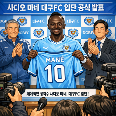 대구, 사디오 마네선수 드래프트 영입 공식 발표